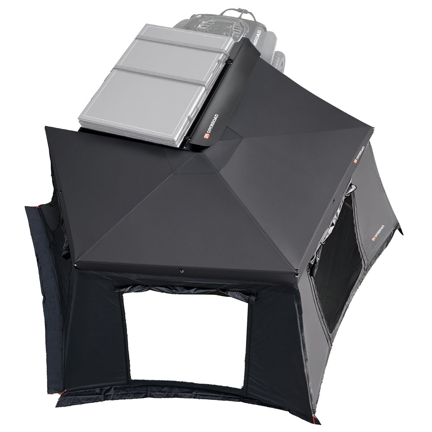 OPENROAD 270 Awning Side Wall openroad4wd.com Sidewalls with Passenger Awning