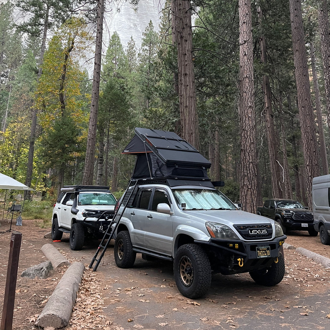 OPENROAD Aluminum Hard Shell Roof Top Tent - PeakRoof Series  openroad4wd.com   