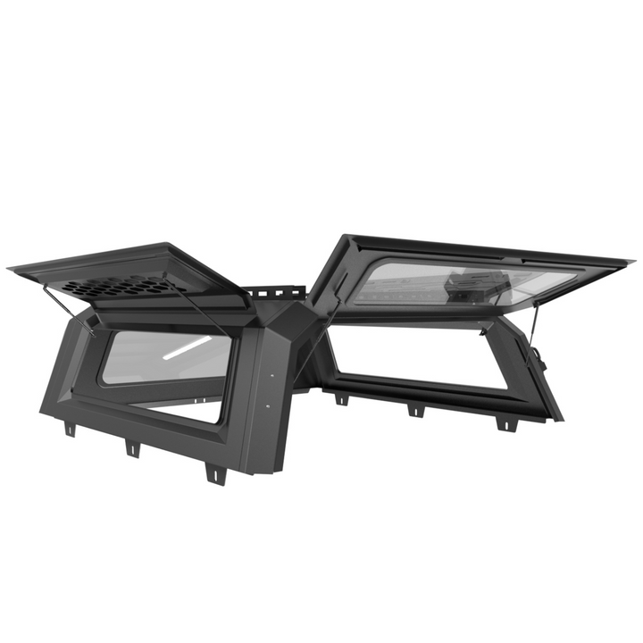 OPENROAD Truck Cap with Full Wing Doors, Extra-Large Storage, and LED Brake Light Openroad4wd