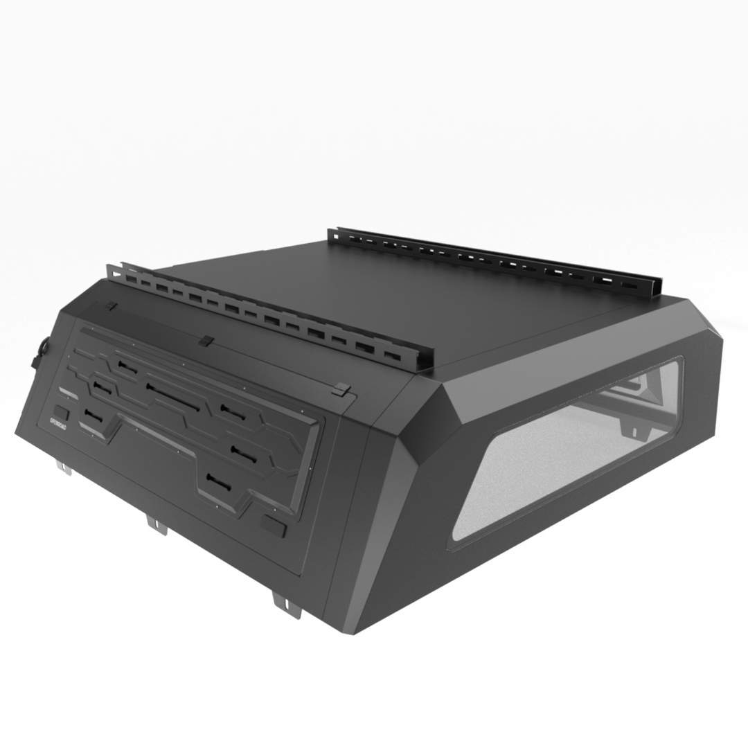OPENROAD Truck Cap with Full Wing Doors, Extra-Large Storage, and LED Brake Light Openroad4wd