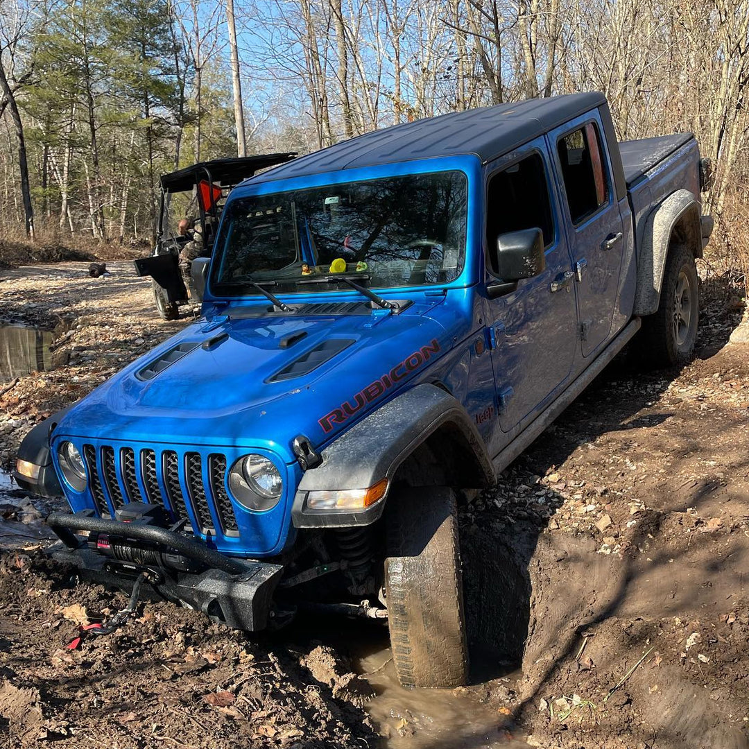 OPENROAD 13,000 lbs Winch with Synthetic Rope and 2 Wireless Remote Controllers - Panther Series 2s, Compatible with the Front Bumper Designed for a 12,000 lbs Winch winch OPENROAD   