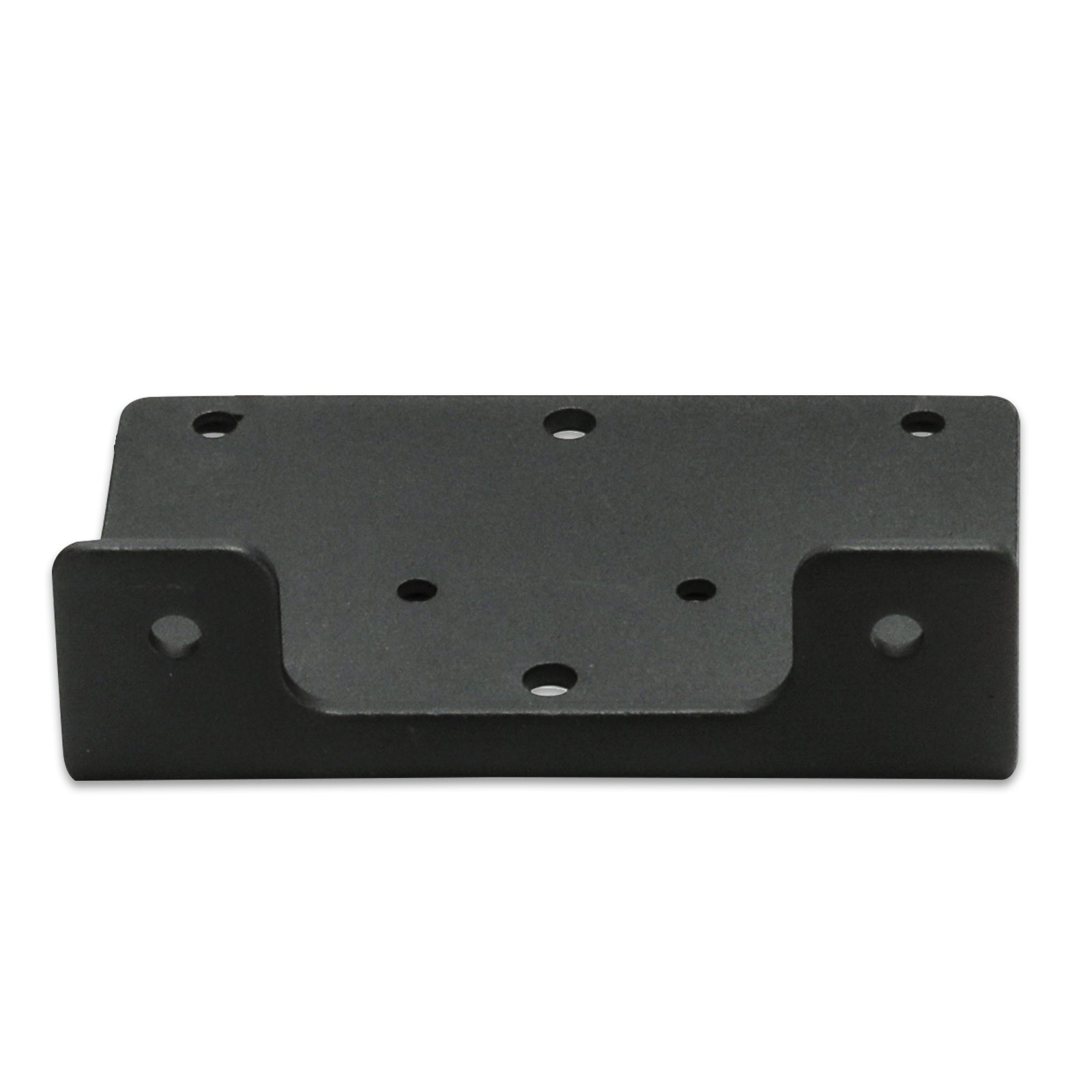 Black Matte Mounting Plate for 6000 lbs Electric Winches Winch Accessories OPENROAD   