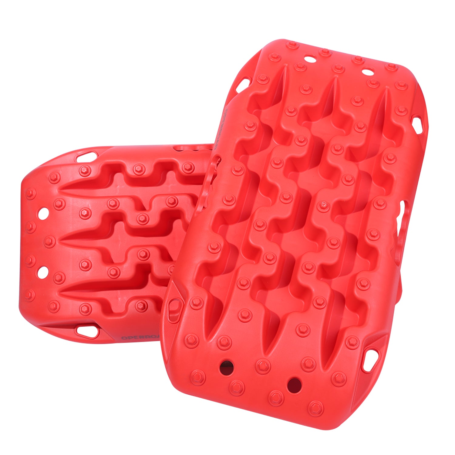 OPENROAD 5 Generation Off-Road Traction Boards (2pcs) | Red Recovery Traction Boards OPENROAD Red  