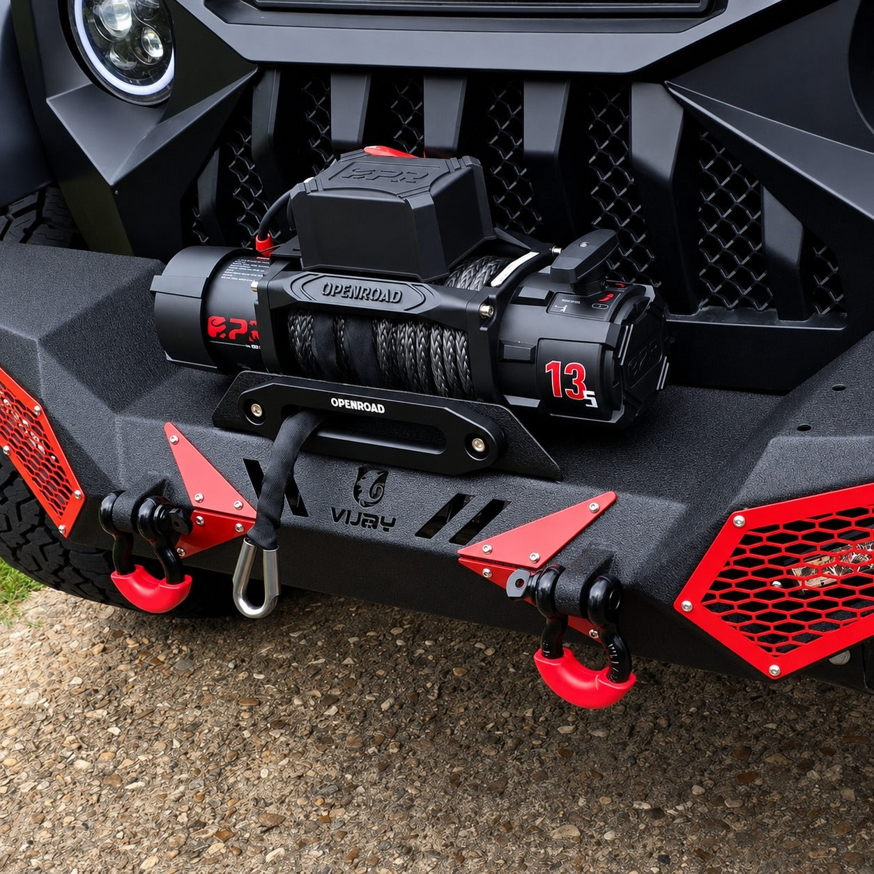13,500lbs Winch